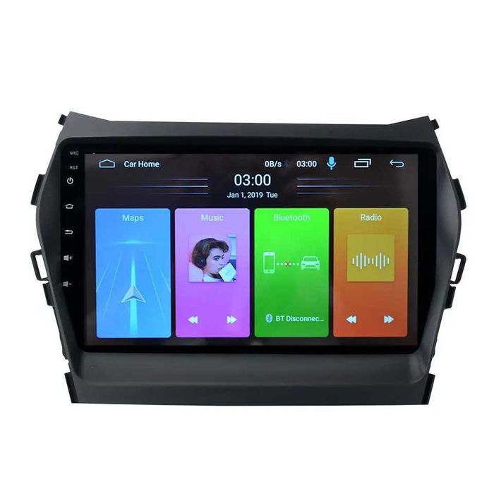 Мултимедия за HYUNDAI SANTA FE IX45 плеър Android Навигация Двоен дин