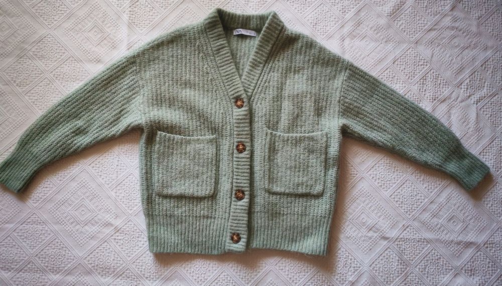 Cardigan Zara mărimea S supradimensionat