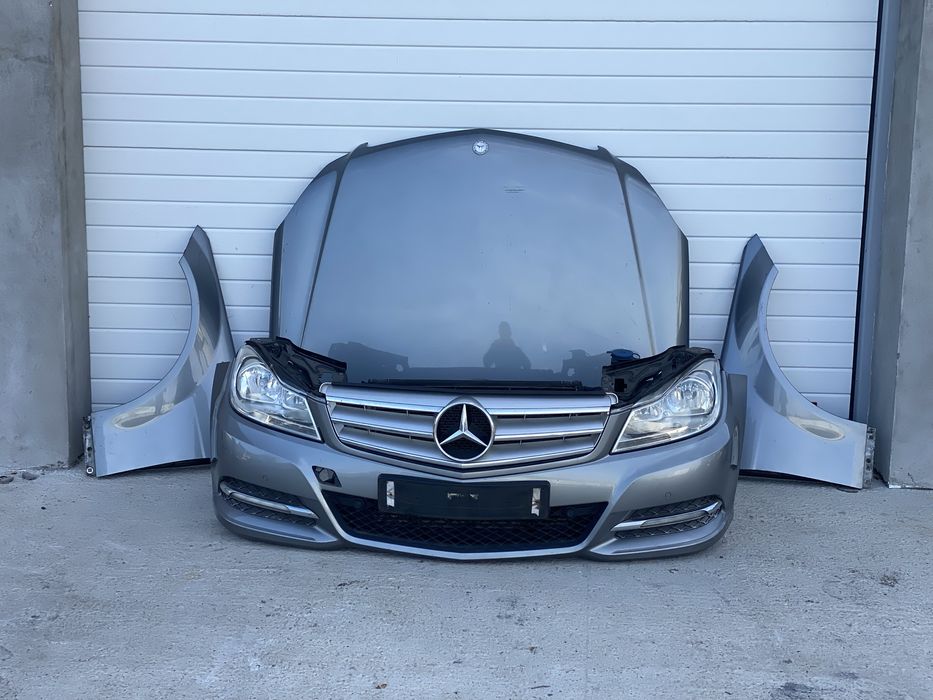 Fata completa Mercedes C class w204 AMG capota bara fata aripa trager