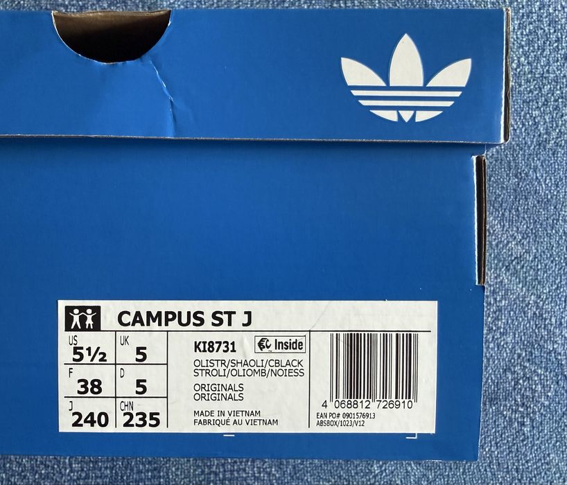 Adidas Campus ST J ОРИГИНАЛНИ дамски маратонки - 38/38,5