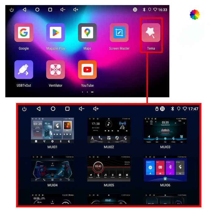 Navigație dedicată Nissan | Android