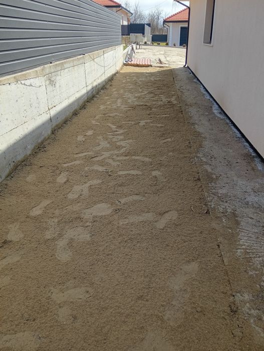 Nivelare îndreptare peluze, pregătire teren cu motocultor de 16cp