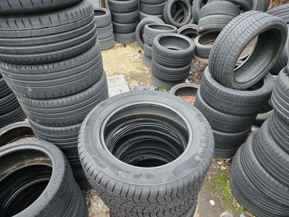 2бр. 215 60 17 Continental зимни.