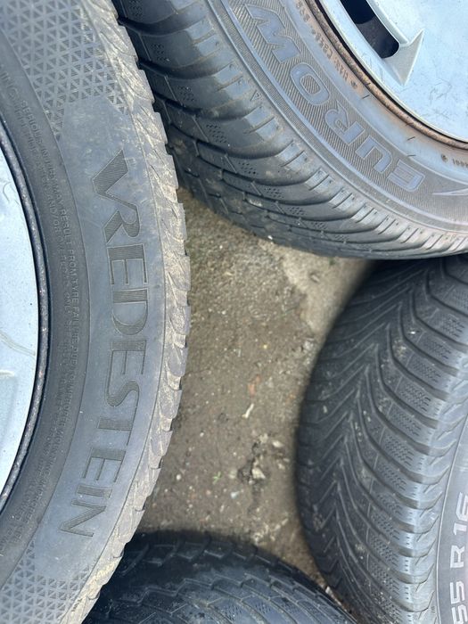 Стоманени джанти със зимни гуми 205/55R16