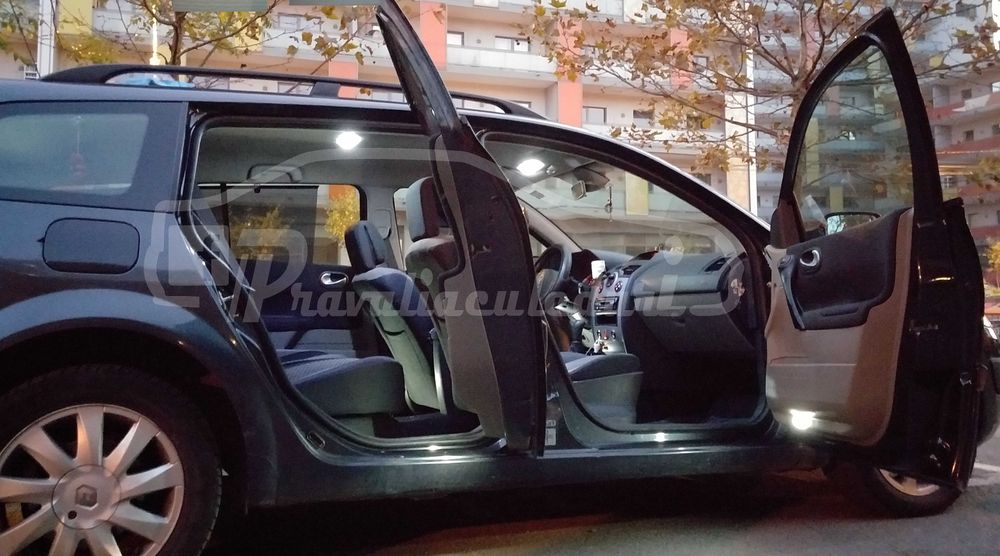 Becuri led leduri pentru iluminare interior Renault Megane 2