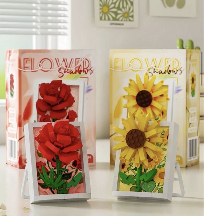 Мини-конструкторы цветы