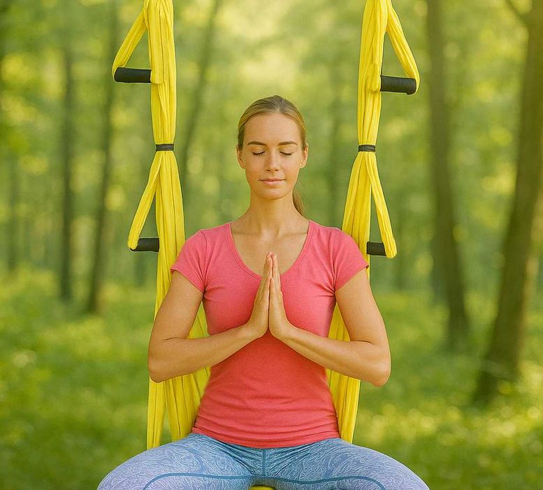 Нова Люлка за въздушна йога * Хамак за йога флай * Комплект * lyly.one