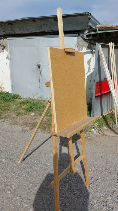 Мольберт деревянный и складной