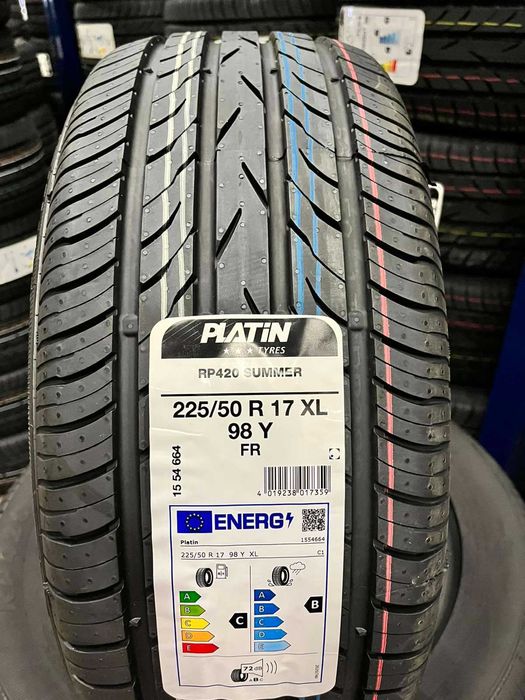 225/50/17 Летни гуми PLATIN 225/50 R17 XL с борд DOT24 made in GERMANY
