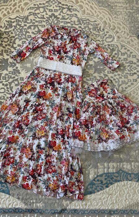 Платье мамы и дочи