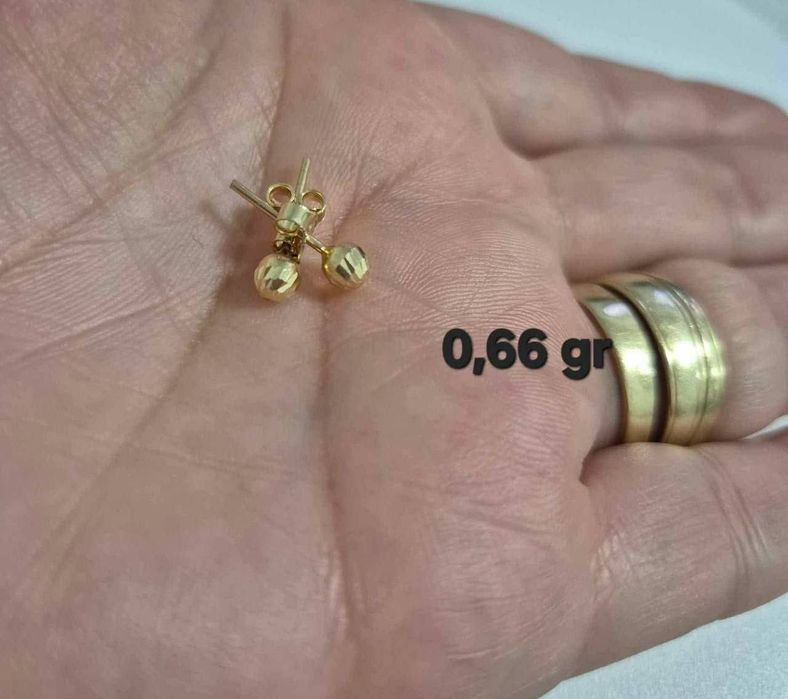 Cercei aur 14 k disponibile