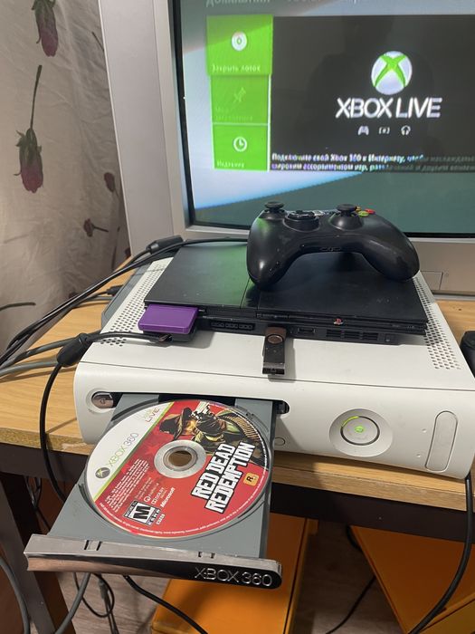 Xbox 360 + 20 лиценз дисков