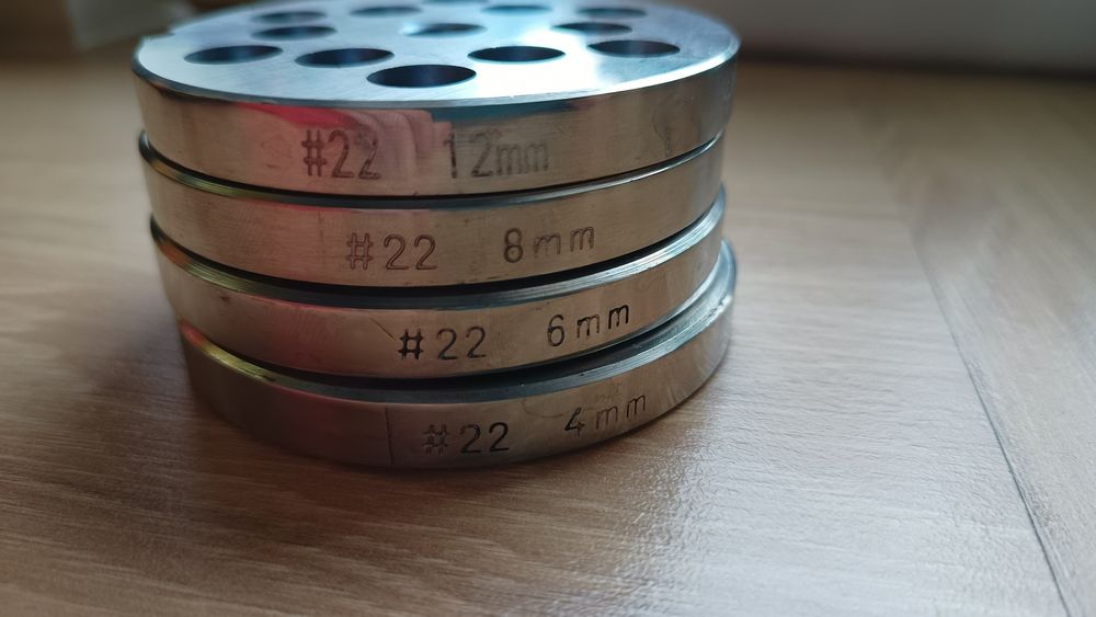 Site inox mașină tocat 22 și cutit