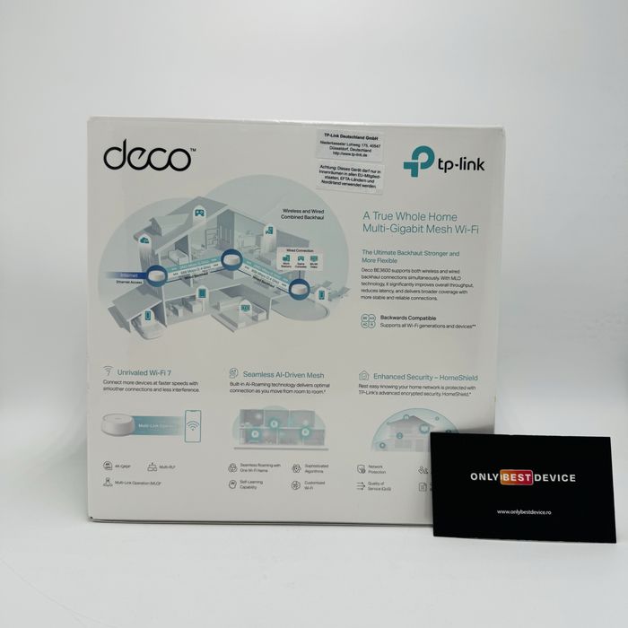 Sistem Mesh Tp-Link Deco Wi-Fi 7 BE3600