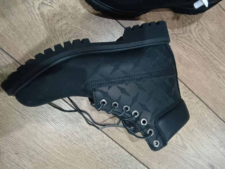 Timberland x supreme черные