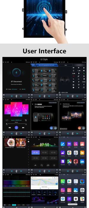 Мултимедия за Mitsubishi Outlander и др.9,7 инча 8 ядра,6Gb рам,128GB!
