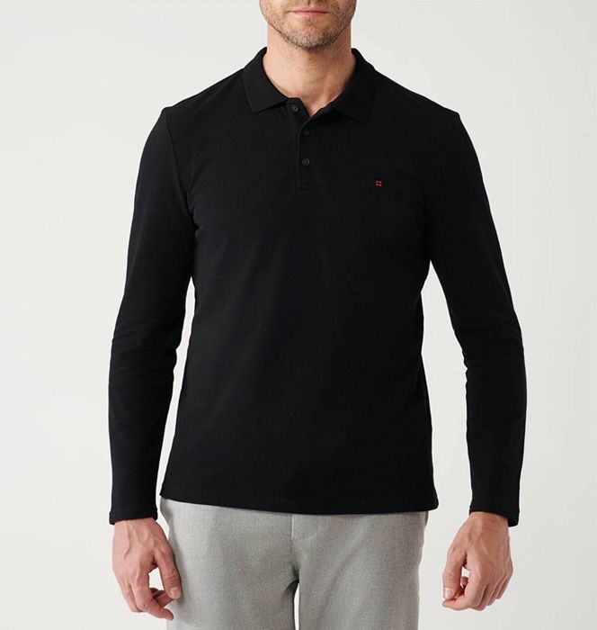 AVVA polo рубашка черный цвет