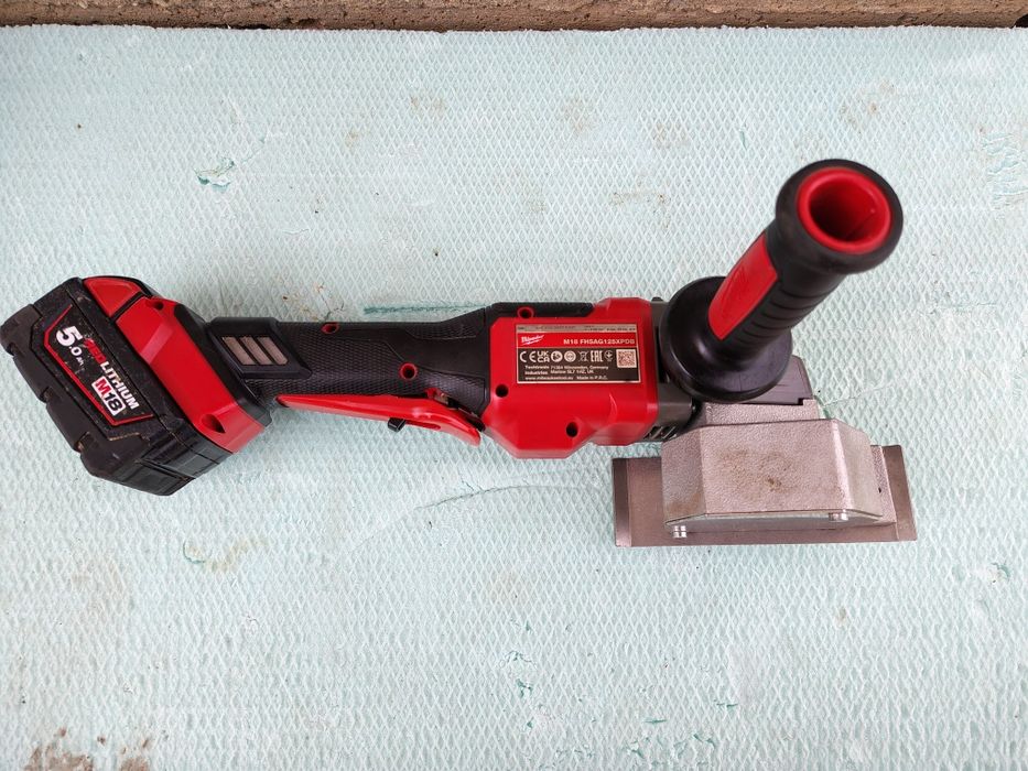 Flex milwaukee fhsag125xpdb cu kit rindea + baterie