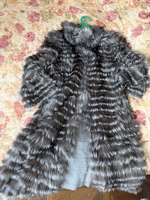 Кардиган из чернобурки