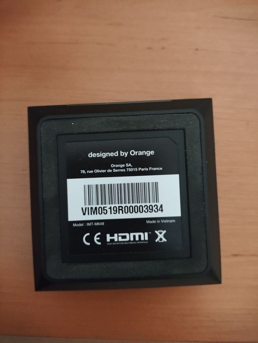Orange TV box elan hdmi