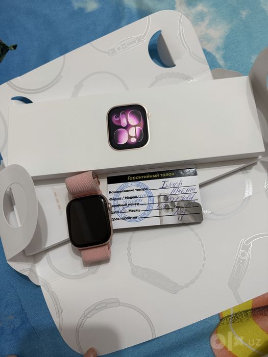 iwatch 11/46 rose gold