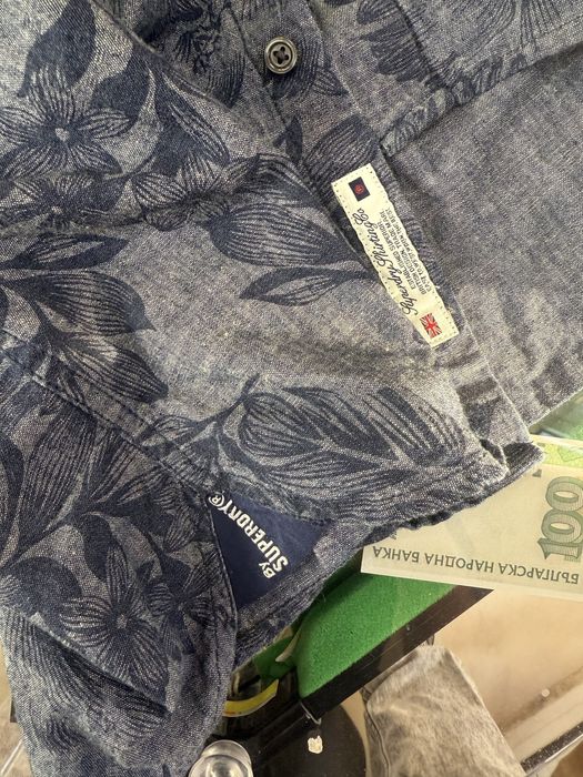 Superdry риза с къс ръкав