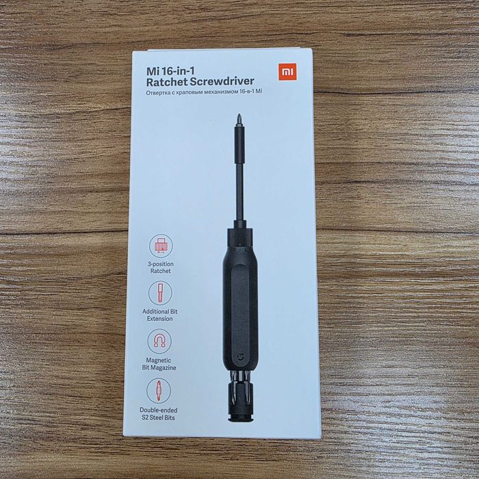 Реверсивная Отвёртка Xiaomi Mi 16-in-1 Ratchet Screwdriver