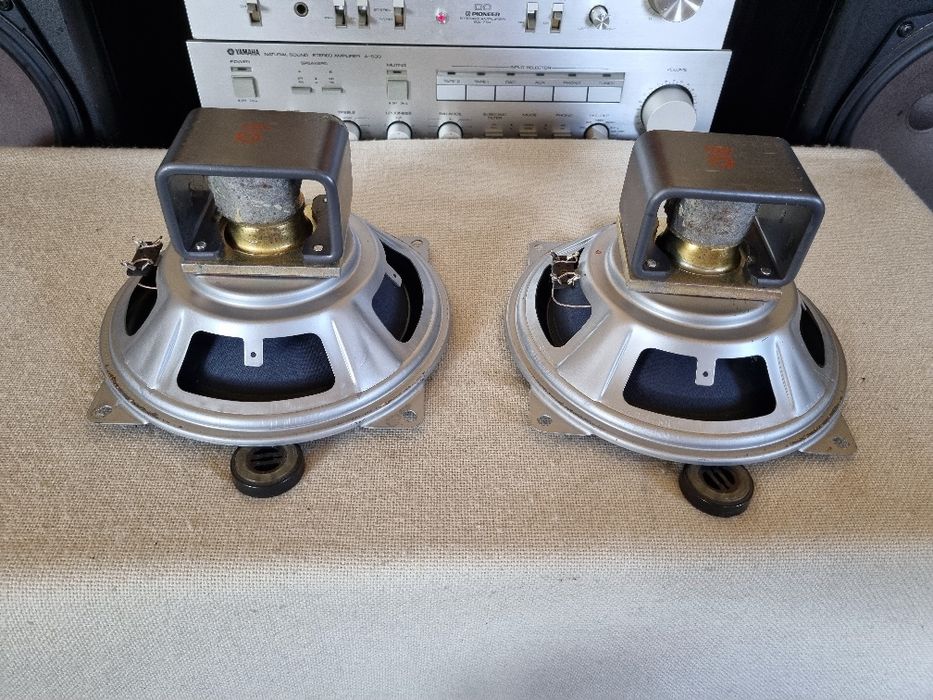 Set Difuzoare Mid/Bass Isophon. 8 ohms, 30 watts, 20,3 cm. Impecabile