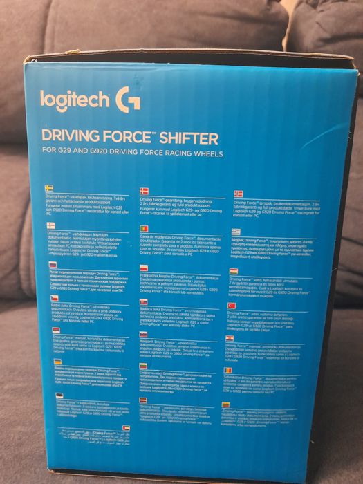 Logitech Driving Force Shifter —новый, для PS4/PS5/PC
