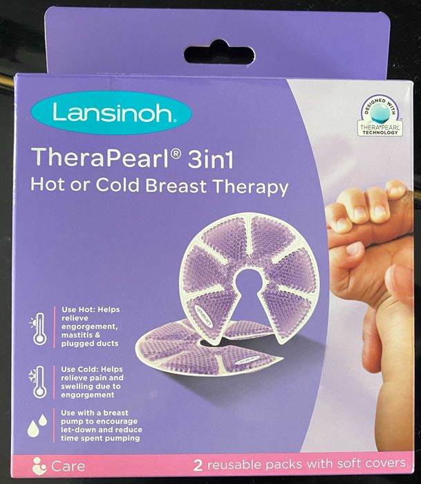 Lansinoh Терапия за гърди Therapearl 3 в 1