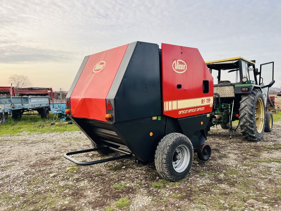 Presa de balotat, baloti mici rotunzi, Vicon, Kverneland 1.20 * 1.20