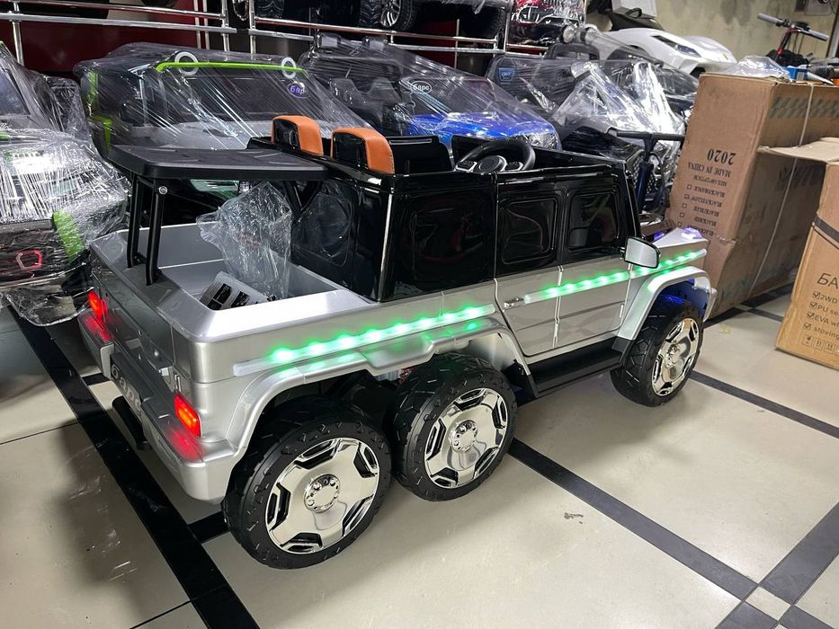 Детский автомобиль mercedes-benz Гелендваген 6*6