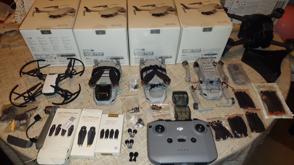 Piese reparatie drone DJI Mavic Air Mini 2 3 4 Pro FPV Avata Tello Neo