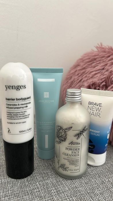 Bellebox + Кибрит ( YENGES, Able skincare, brave new hair, Arvena)