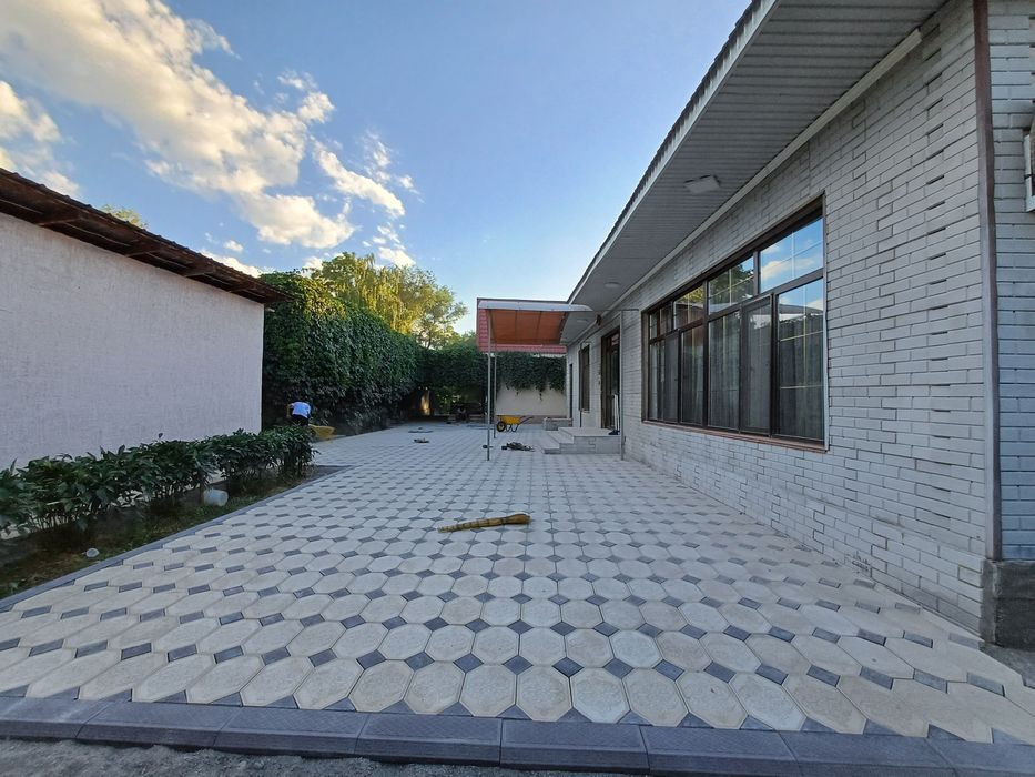 Укладка брусчатки