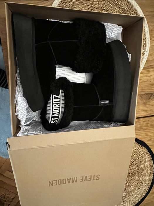 Велурени боти Steve Madden