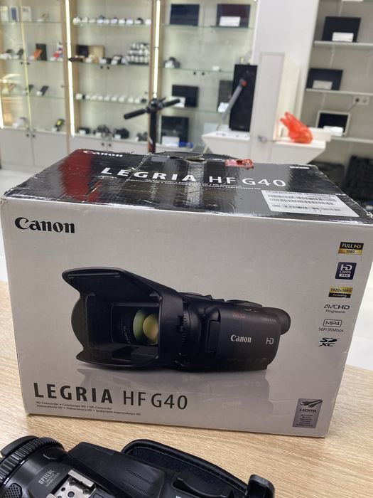 видеокамера Canon Legria HF G40 (p25)