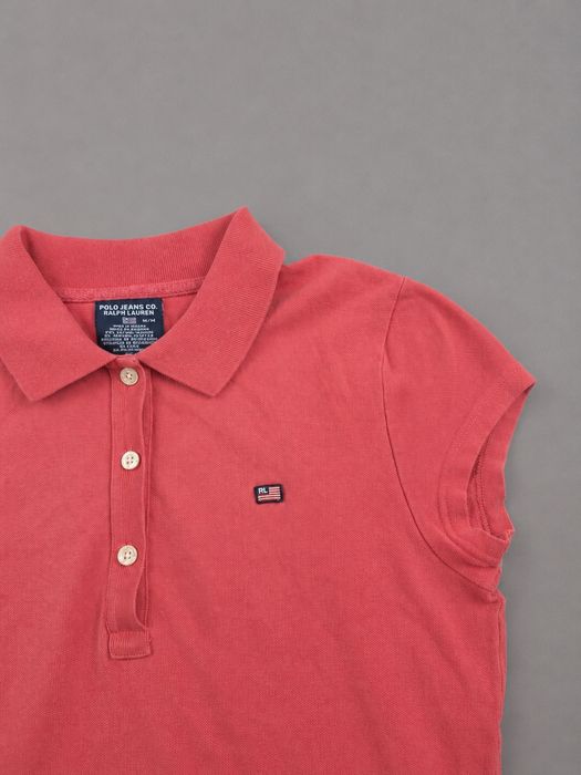 Polo Jeans Co. Ralph Lauren Pink Sleeveless Polo Shirt M