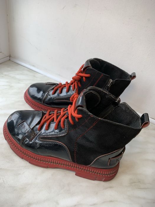 Ботиночки лаковая кожа