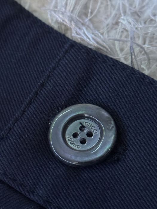 Gucci Navy Blue Cotton NY Yankees Patch Detail Track Pants M