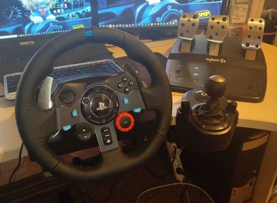 Logitech g29 + shifter