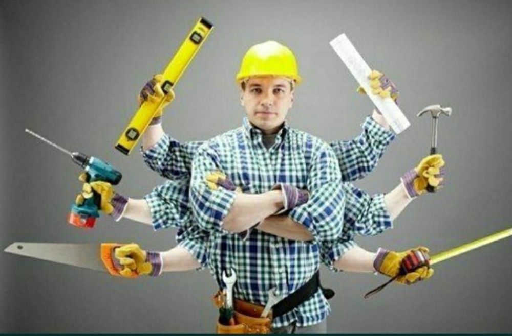 Мелкосрочный ремонт квартир.Муж на час.ПлотникЭлектрикСантехник Астана