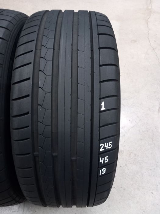 245/45/19-2бр.DUNLOP и 275/40/19-2бр.Continental RUN FLAT-(RSC)-BMW