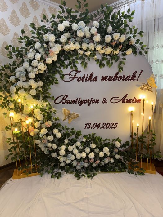 Офармления хизмати !!! Фотиха учун сифатли хамёнбоб нархларда !!!