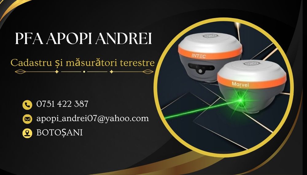 Cadastru si măsurători terestre