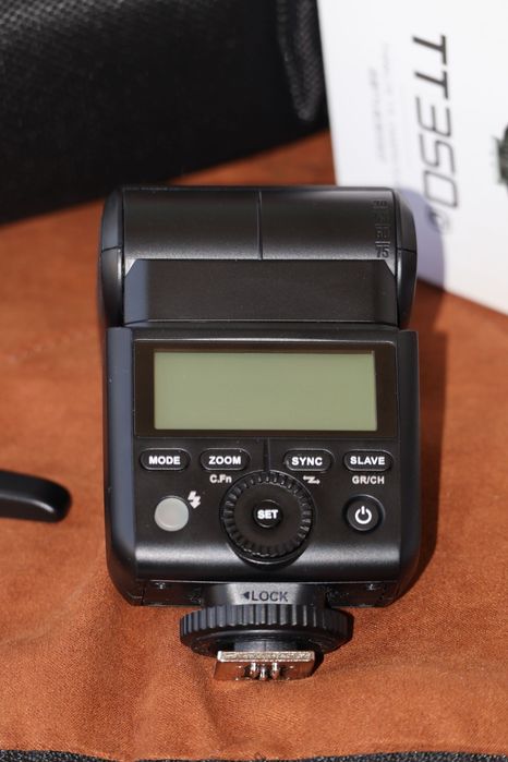 Светкавица Godox TT350C за Canon и монопод Hama Star 78 Mono