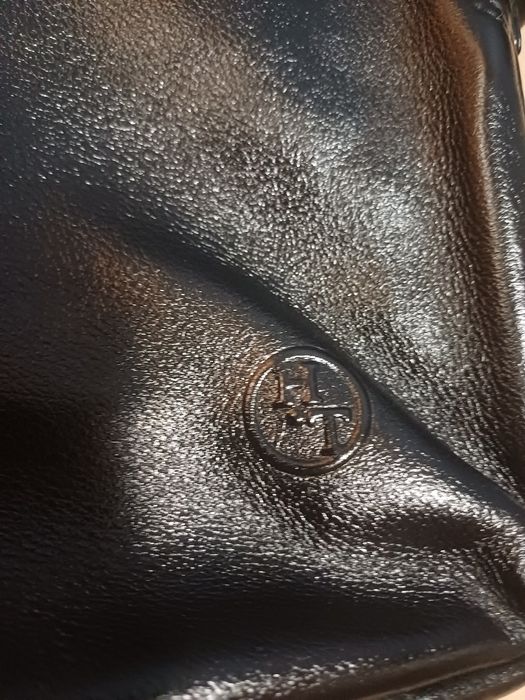 Кожанная сумка через плечо