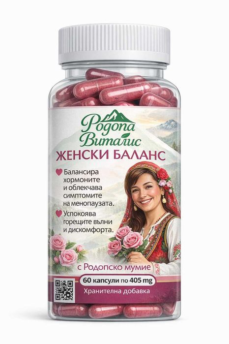 Ново ! Родопско Мумио за жени 50+ , Женски баланс 50+