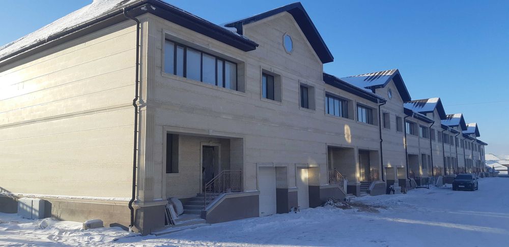 Гранит для фасада и лестниц в Астане.