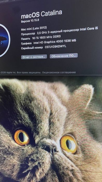 Mac mini (конец 2012 года) Core i5